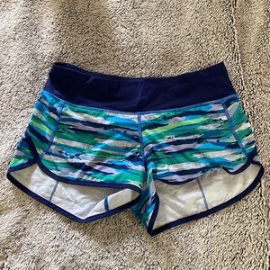 Lululemon low rise shorts